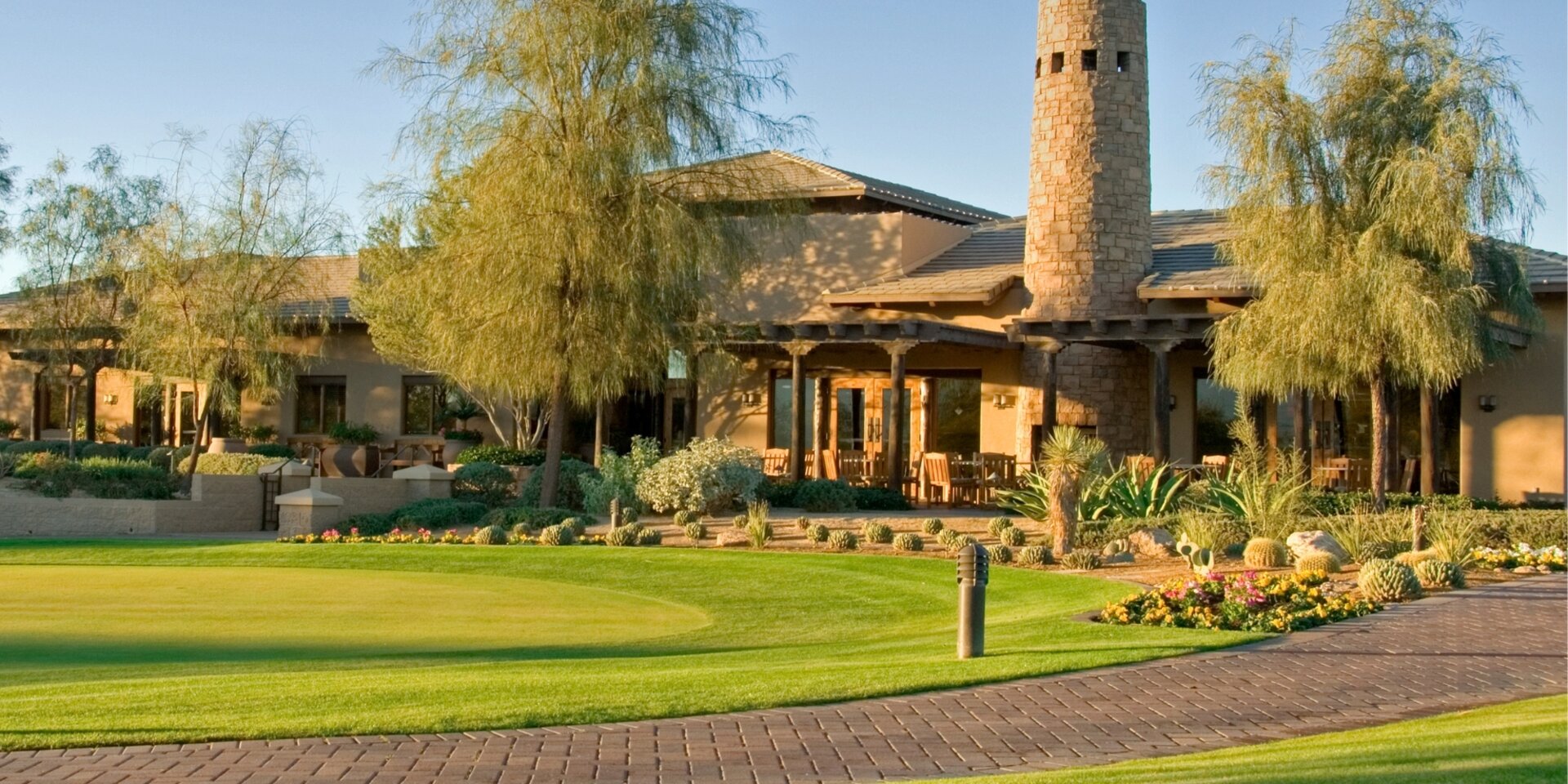 Golf Clubhouse. 